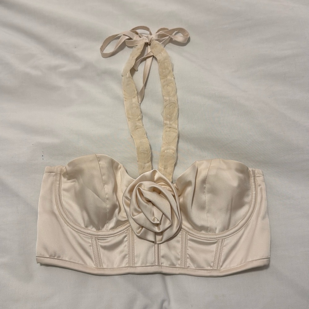 For love & lemons corset crop top